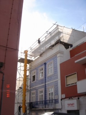 Vista exterior da moradia